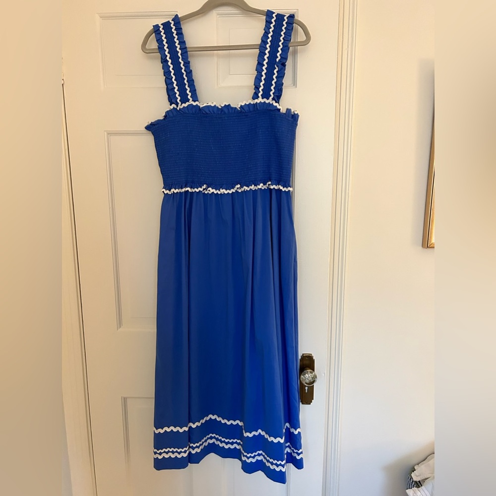 En Saison blue dress